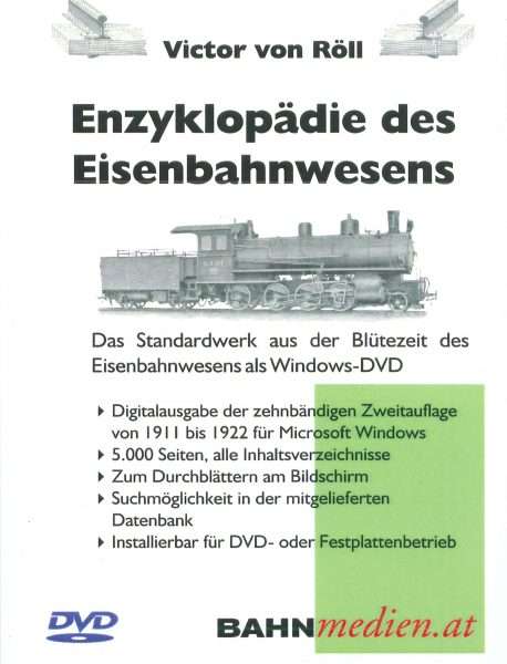 Victor von Röll: Enzyklopädie des Eisenbahnwesens